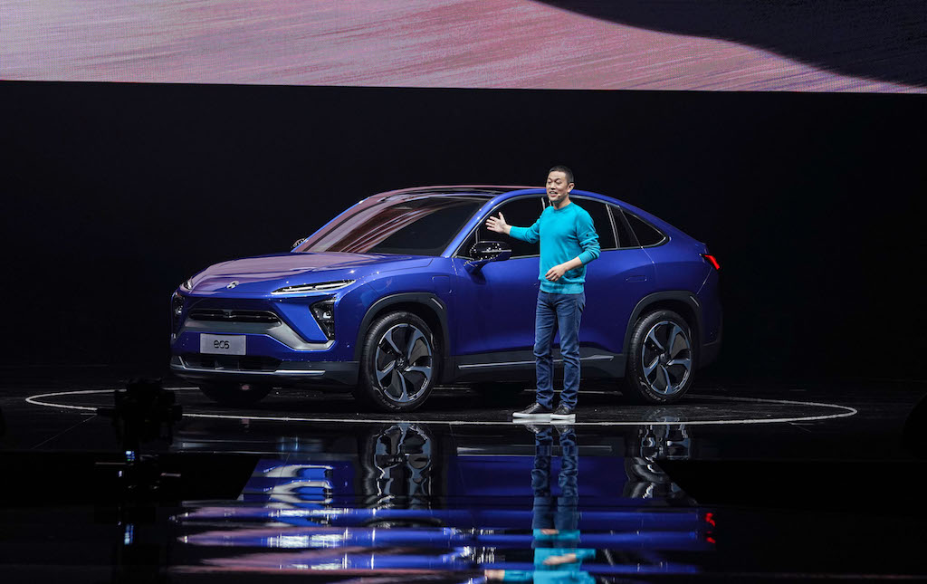 electric vehicle nio tesla battery